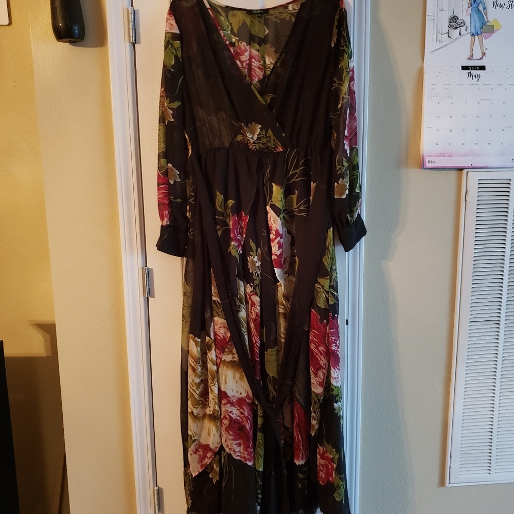 Flowy Flower Dress